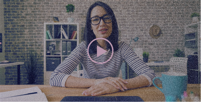 Video testimonial preview placeholder